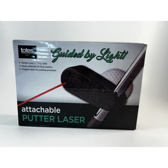 Totes Golf Attachable Putter Laser New In Box - Picture 1 of 3